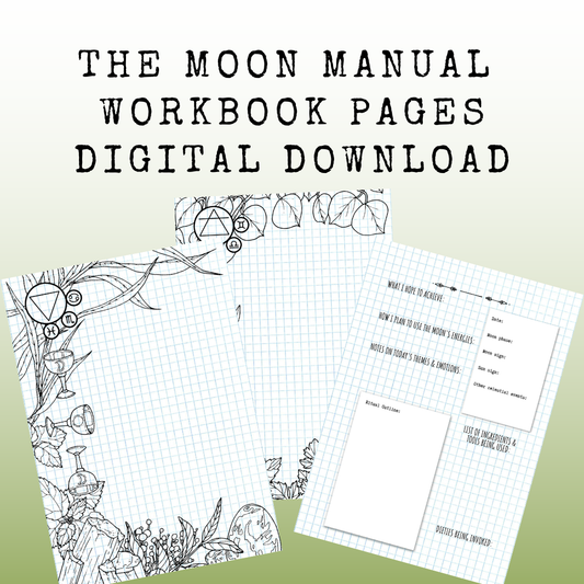 Ritual Workbook Pages PDF Digital Download
