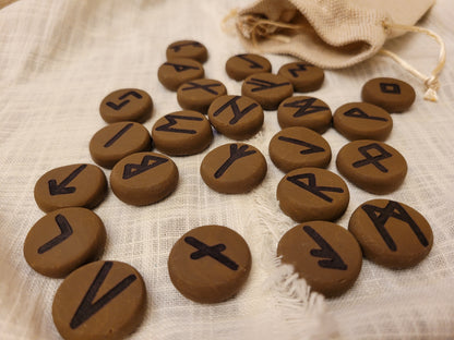 Handmade Norse Runes Set