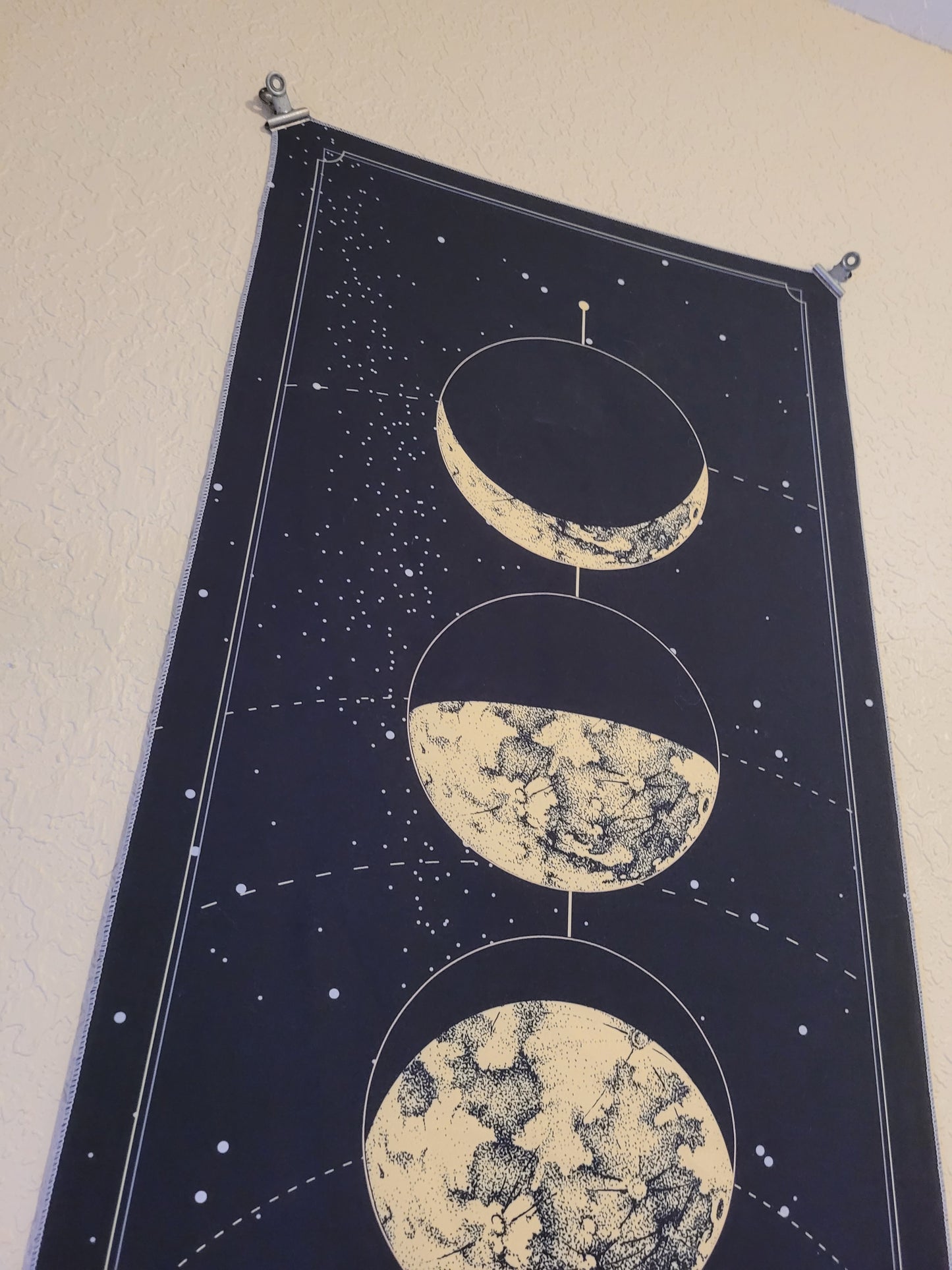 Vintage(y) Moon Phase Tapestry