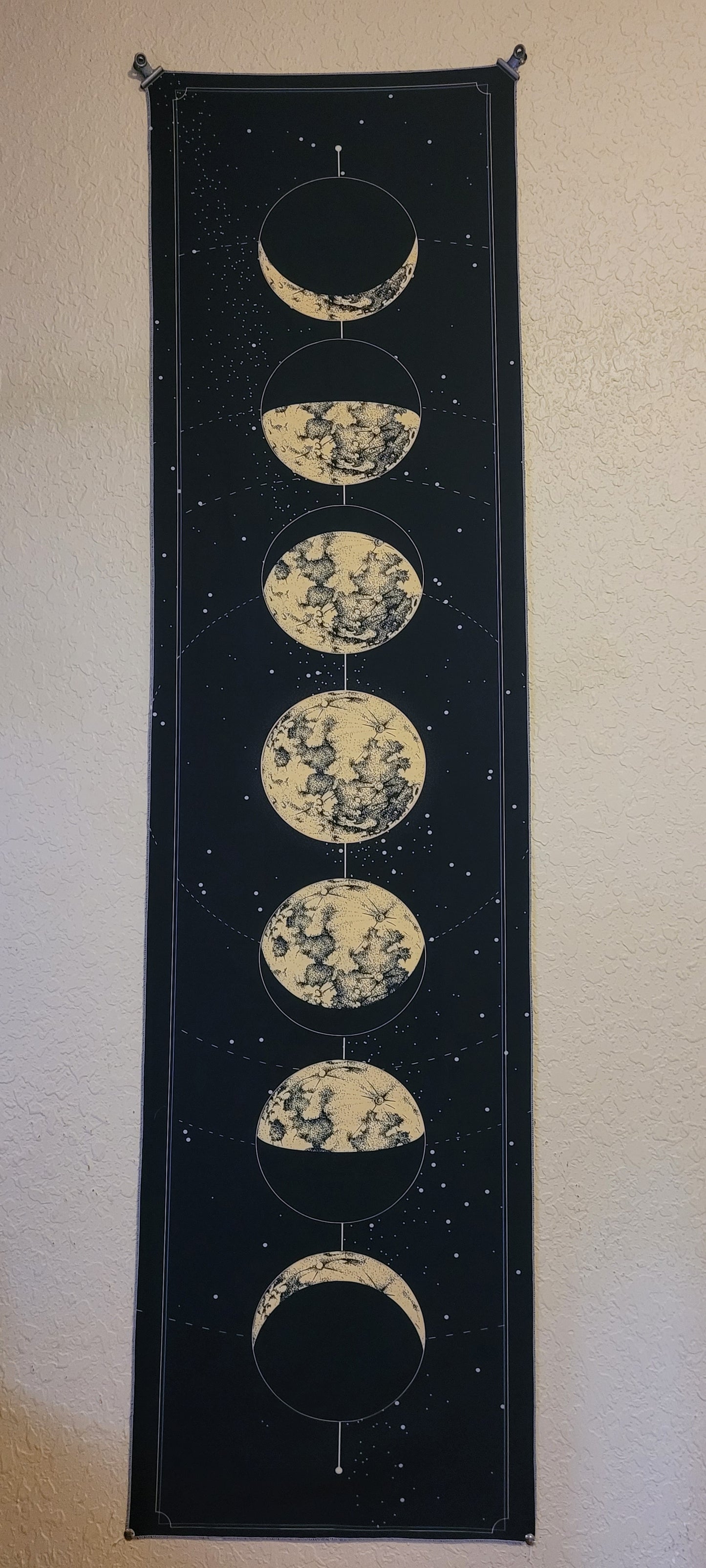 Vintage(y) Moon Phase Tapestry