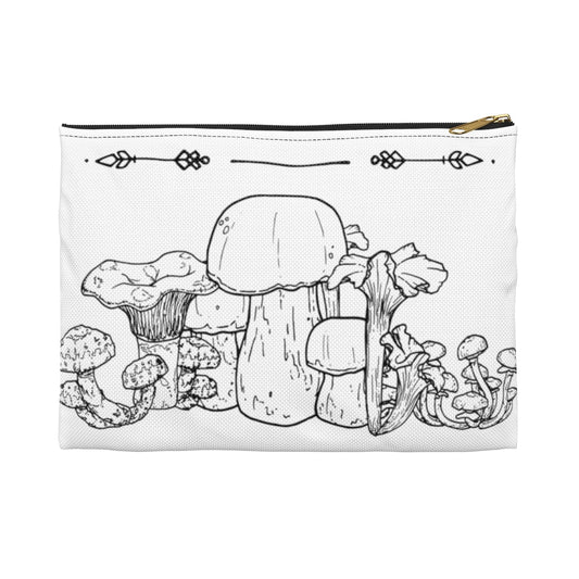 Moon Manual Mushroom Cosmetics Bag