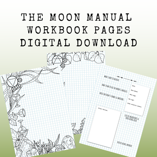 Ritual Workbook Pages PDF Digital Download